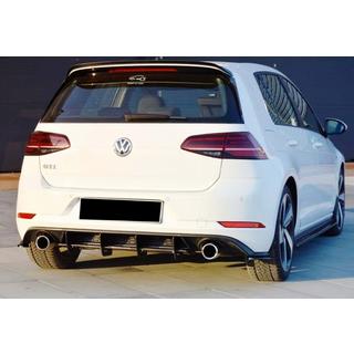 Aizmugurējais difuzors DPT V-2 (GTI, 2017-2019, matēti melns) Volkswagen Golf 7/E-Golf 2012–2020 foto 2