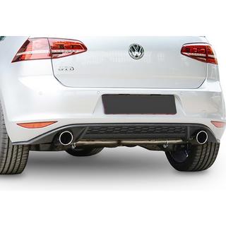 Aizmugurējais difuzors DPT V-2 (GTI, 2012-2017, spīdīgi melns) Volkswagen Golf 7/E-Golf 2012–2020 foto 1
