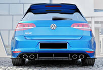Volkswagen Golf 7/E-Golf 2012–2020 Aizmugurējais difuzors DPT V-4 (R / R-Line, 2012-2019, matēti melns) foto 3