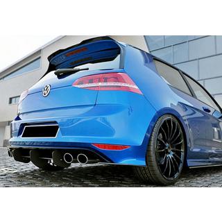 Aizmugurējais difuzors DPT V-4 (R / R-Line, 2012-2019, matēti melns) Volkswagen Golf 7/E-Golf 2012–2020 foto 2
