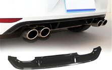 Volkswagen Golf 7/E-Golf 2012–2020 Aizmugurējais difuzors DPT V-5 (R / R-Line, 2012-2017, spīdīgi melns) foto 1