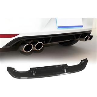 Aizmugurējais difuzors DPT V-5 (R / R-Line, 2012-2017, spīdīgi melns) Volkswagen Golf 7/E-Golf 2012–2020 foto 1