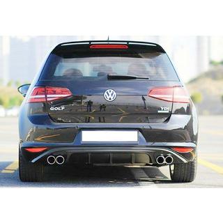 Aizmugurējais difuzors DPT V-6 (2012-2017, spīdīgi melns) Volkswagen Golf 7/E-Golf 2012–2020 foto 2