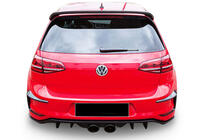 Volkswagen Golf 7/E-Golf 2012–2020 Aizmugurējais difuzors DPT V-7 (2012-2017, spīdīgi melns) foto 2