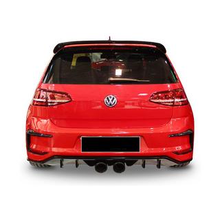 Aizmugurējais difuzors DPT V-7 (2012-2017, spīdīgi melns) Volkswagen Golf 7/E-Golf 2012–2020 foto 1