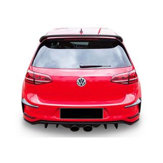 Aizmugurējais difuzors DPT V-7 (2012-2017, spīdīgi melns) Volkswagen Golf 7/E-Golf 2012–2020 foto 2