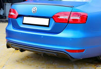 Volkswagen Jetta 2011–2018 Aizmugurējais difuzors DPT (2011-2014, spīdīgi melns) foto 1