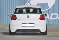 Volkswagen Polo 2010–2017 Aizmugurējais difuzors DPT (2010-2013, spīdīgi melns) foto 3
