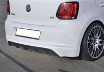 Volkswagen Polo 2010–2017 Aizmugurējais difuzors DPT (2010-2013, spīdīgi melns) foto 1