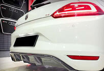 Volkswagen Scirocco 2008–2017 Aizmugurējais difuzors DPT V-5 (2014-2017, spīdīgi melns) foto 3