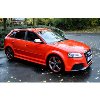 DPT sānu sliekšņi (2005-2008, melns spīdīgs) Audi A3 2003–2012