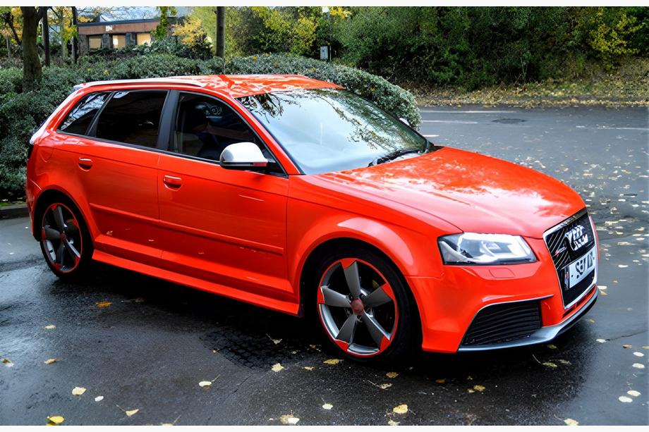 Audi A3 2003–2012 DPT sānu sliekšņi (2005-2008, melns spīdīgs) Image