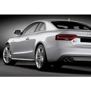 DPT sānu sliekšņi (spīdīgi melni) Audi A5 2007–2015 foto 2