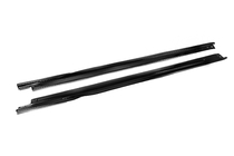 BMW 3. sērija F30/F31 2012–2019 DPT sliekšņu uzlikas (zem Base sliekšņiem, spīdīgi melnas) foto 5