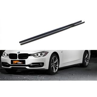 DPT sliekšņu uzlikas (zem Base sliekšņiem, spīdīgi melnas) BMW 3. sērija F30/F31 2012–2019 foto 1