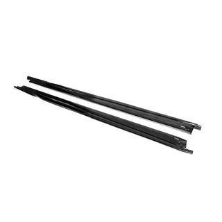DPT sliekšņu uzlikas (zem Base sliekšņiem, spīdīgi melnas) BMW 3. sērija F30/F31 2012–2019 foto 2