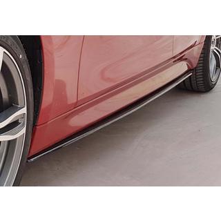 DPT V-3 sliekšņu uzlikas (M-Sport sliekšņiem, melns spīdīgs) BMW 3. sērija F30/F31 2012–2019 foto 1