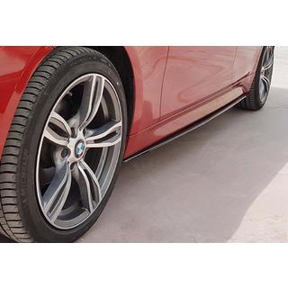 DPT V-3 sliekšņu uzlikas (M-Sport sliekšņiem, melns spīdīgs) BMW 3. sērija F30/F31 2012–2019 foto 3