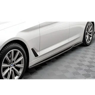 DPT V-2 sliekšņu uzlikas (M-Sport/M5 sliekšņiem, melns spīdīgs)