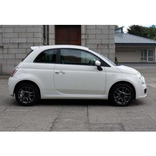 DPT sānu sliekšņi (spīdīgi melni) Fiat 500/500L 2013–2022 foto 2