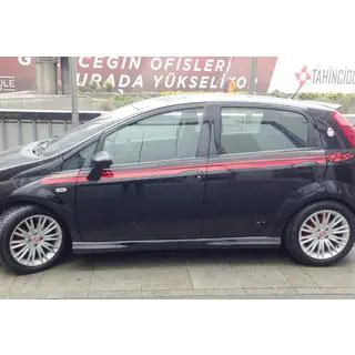 Sānu sliekšņi DPT (2012-2018, krāsošanai) Fiat Punto Grande/EVO 2006–2018 foto 2