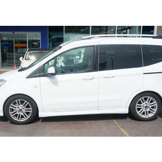 DPT sānu sliekšņi (spīdīgi melni) Ford Courier 2014–2023 foto 2