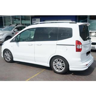 DPT sānu sliekšņi (spīdīgi melni) Ford Courier 2014–2023 foto 3