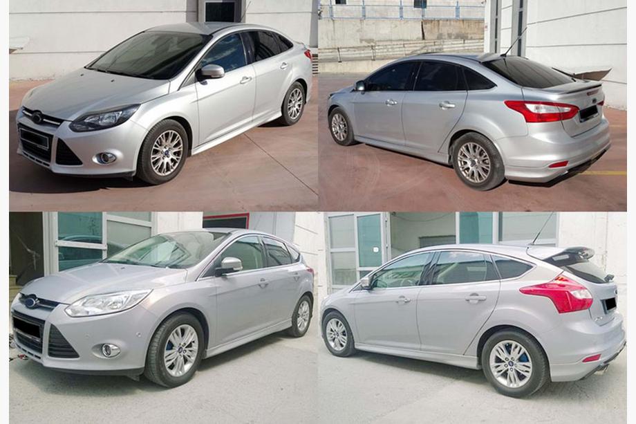 Ford Focus III 2011–2017 Sānu sliekšņi DPT (2011-2014, krāsošanai) Foto 1