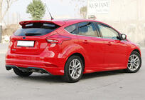 Ford Focus III 2011–2017 DPT sānu sliekšņi (SD, 2015-2017, spīdīgi melns) foto 3