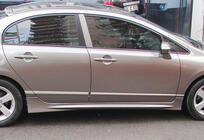 Honda Civic Sedan VIII 2006–2011 DPT sānu sliekšņi (krāsošanai) foto 1