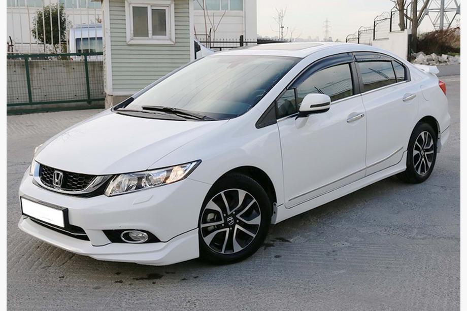 Honda Civic Sedan IX 2011–2016 DPT sānu sliekšņi (krāsošanai) Foto 2
