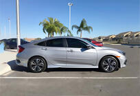 Honda Civic Sedans X 2016–2021 Sānu sliekšņi DPT V-1 (krāsošanai) foto 2