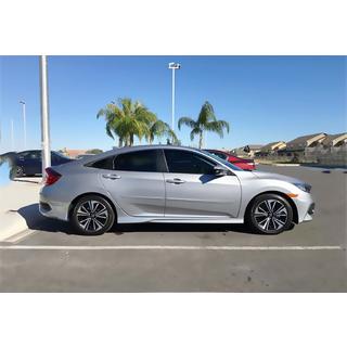 Sānu sliekšņi DPT V-1 (krāsošanai) Honda Civic Sedans X 2016–2021 foto 2