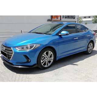DPT sānu sliekšņi (spīdīgi melni) Hyundai Elantra (AD) 2015–2020 foto 4