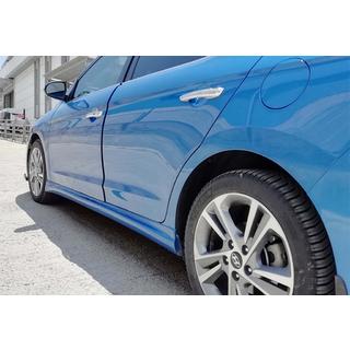 DPT sānu sliekšņi (spīdīgi melni) Hyundai Elantra (AD) 2015–2020 foto 3