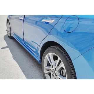 DPT sānu sliekšņi (spīdīgi melni) Hyundai Elantra (AD) 2015–2020 foto 1