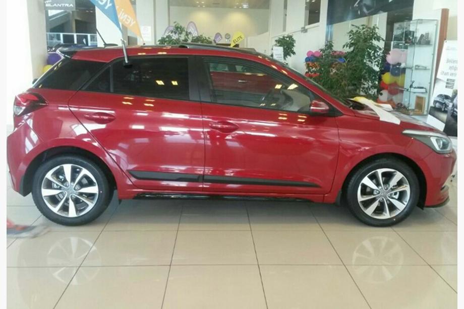 Hyundai I-20 2014–2020 DPT sānu sliekšņi (2014-2020, spīdīgi melni) Image