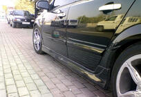 Opel Astra H 2004–2013 Sānu sliekšņu uzlikas DPT (HB, 2004-2009, krāsošanai) foto 2