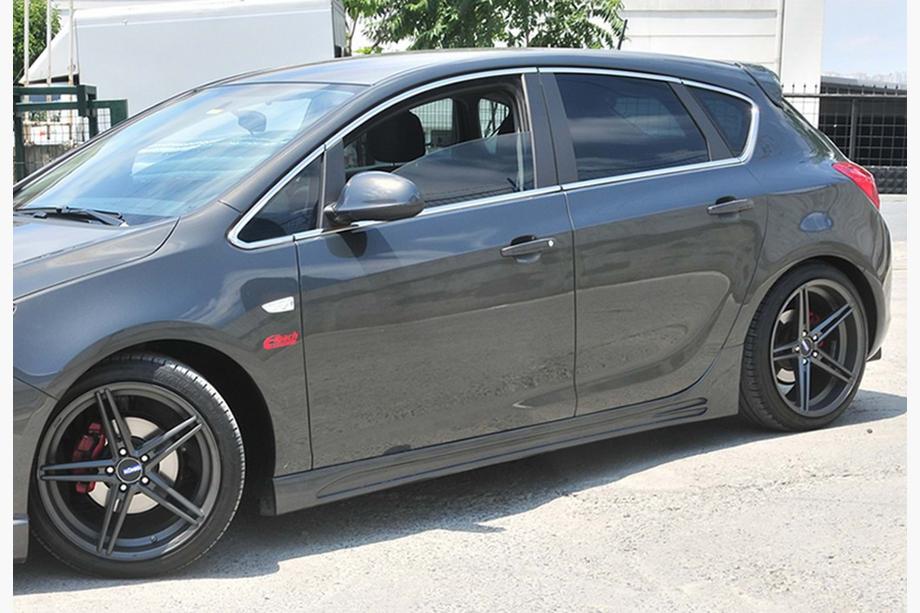 Opel Astra J 2009–2015 Sānu sliekšņi DPT V-3 (krāsošanai) Image