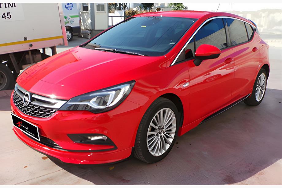 Opel Astra K 2016–2021 Sānu svārki DPT V-1 (melns spīdīgs) Image