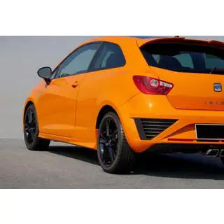 Sānu sliekšņi DPT V-1 (Coupe, melns spīdīgs) Seat Ibiza 2010–2017 foto 2