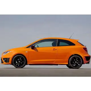 Sānu sliekšņi DPT V-1 (Coupe, melns spīdīgs) Seat Ibiza 2010–2017 foto 4