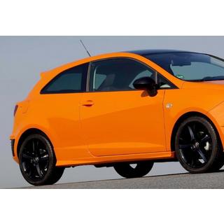 Sānu sliekšņi DPT V-1 (Coupe, melns spīdīgs) Seat Ibiza 2010–2017 foto 1