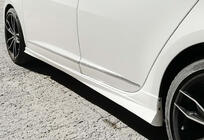 Seat Ibiza 2010–2017 Sānu sliekšņu uzlikas DPT V-2 (spīdīgi melnas) foto 1