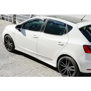 Sānu sliekšņu uzlikas DPT V-2 (spīdīgi melnas) Seat Ibiza 2010–2017 foto 4