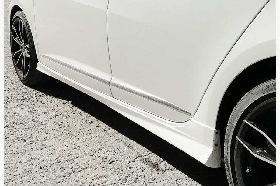 Seat Ibiza 2010–2017 Sānu sliekšņu uzlikas DPT V-2 (spīdīgi melnas) Image