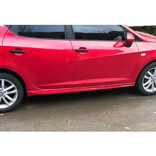 Sānu sliekšņi DPT V-3 (melns spīdīgs) Seat Ibiza 2010–2017 foto 1