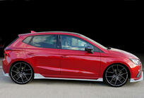 Seat Ibiza 2017– Sānu sliekšņu uzlikas DPT V-2 (spīdīgi melnas) foto 4