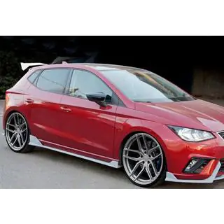 Sānu sliekšņu uzlikas DPT V-2 (spīdīgi melnas) Seat Ibiza 2017– foto 3