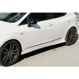 Sānu sliekšņi DPT V-3 (melns spīdīgs) Seat Ibiza 2017– foto 1